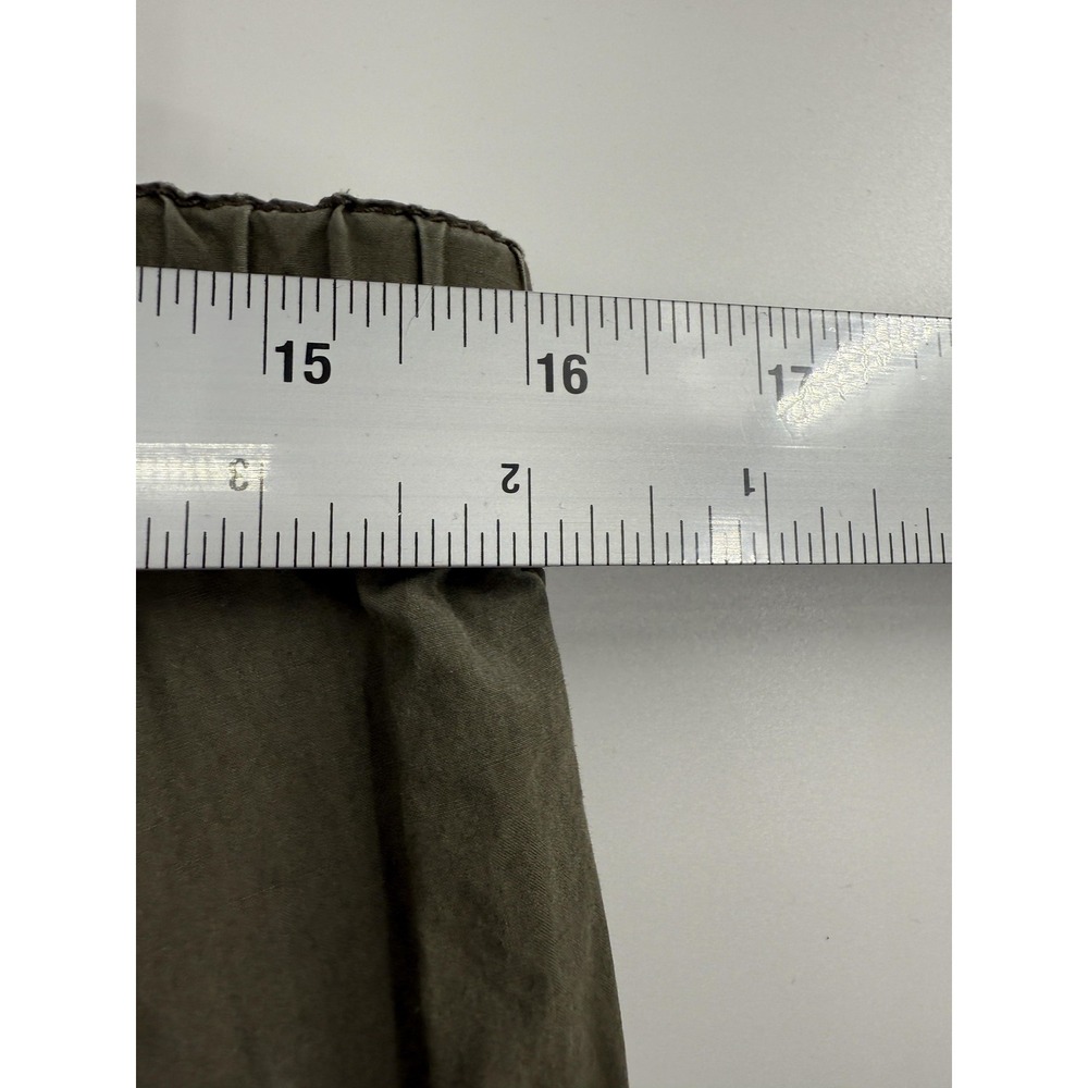 J.Crew Pants Womens 4 Olive Green City Fit Drawstring Waist Casual Style 37900 - Picture 7 of 9
